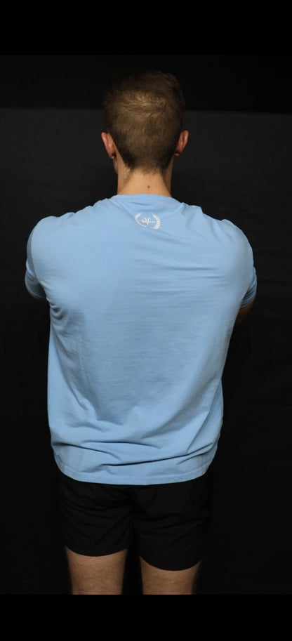 Ares Oversized Tee-Light Blue